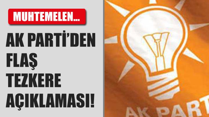 AK Partiden fla tezkere aklamas!