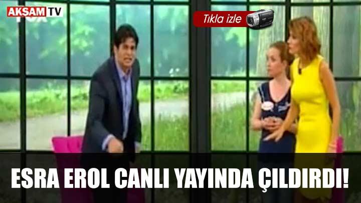 Esra Erolu canl yaynda ldrttlar!