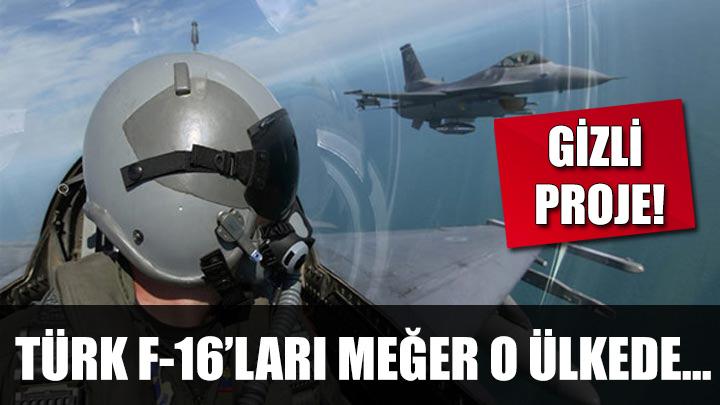 Trk F-16lardan svete ok gizli prova!