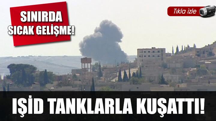 Kobanide bombalar patlyor