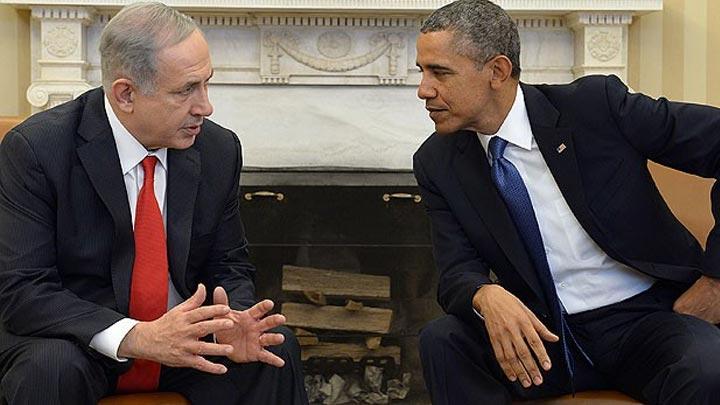 Obama Netanyahu ile grt