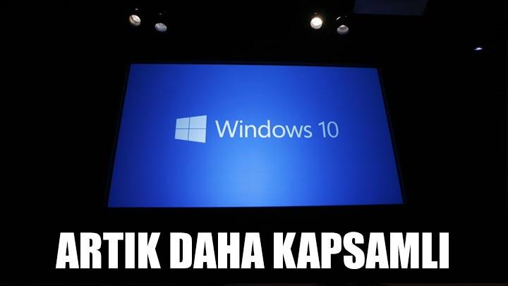 Windows 10un lansman yapld