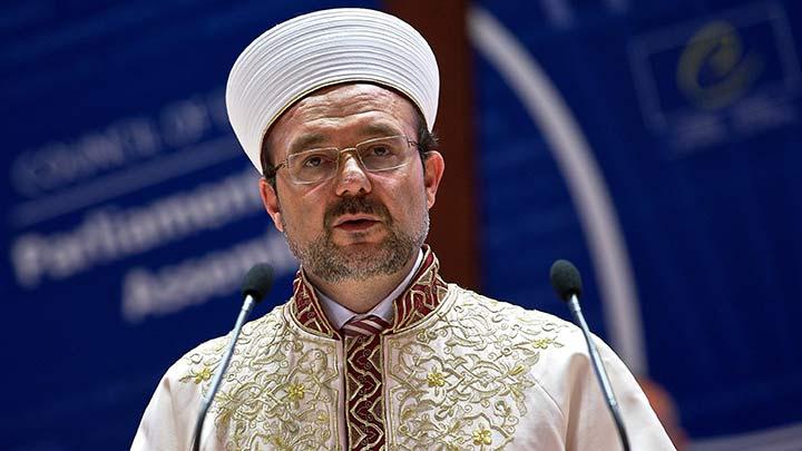 Diyanet leri Bakan Grmez Arafatta hac adaylarna seslendi