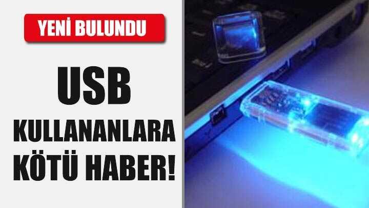 USB kullananlara kt haber!