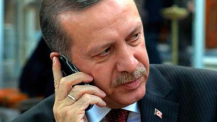 Erdoandan ABDye srpriz telefon!