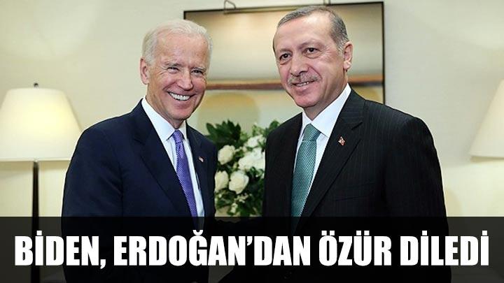 Biden, Erdoandan zr diledi!