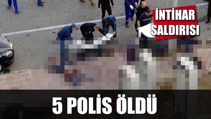 eenistanda intihar saldrs: 5 polis ld