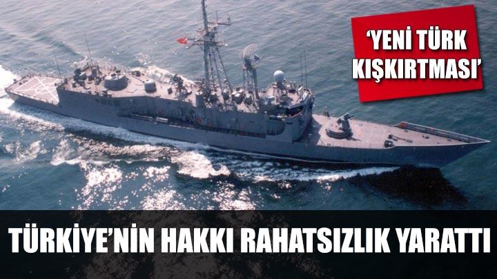 Trkiyenin yakn takibine kstah tepki