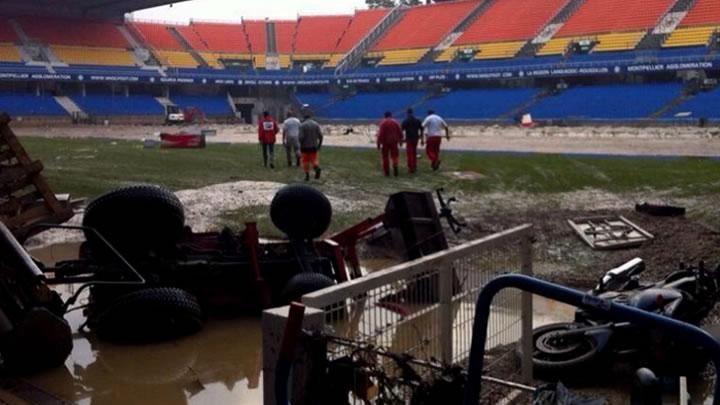 Montpellier'e sel vurgunu!