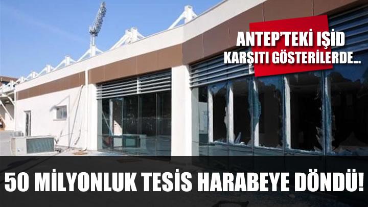 50 milyonluk tesis harabeye dnd!