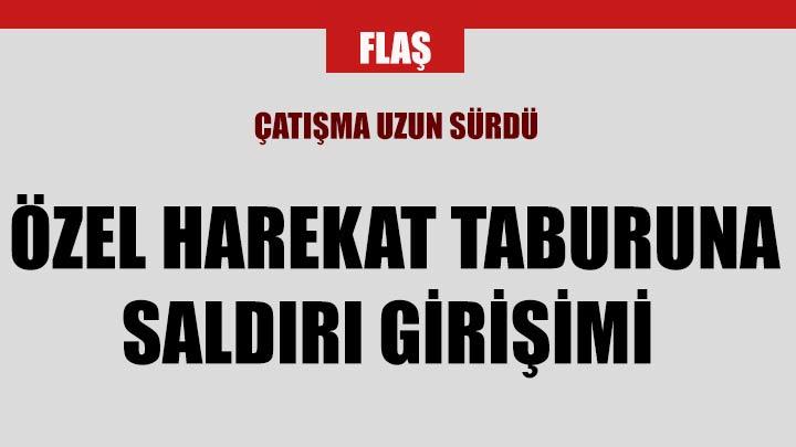 Tabur ve karakola saldr giriimi!