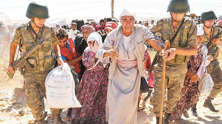 200 bin mlteci zulm anlatacak