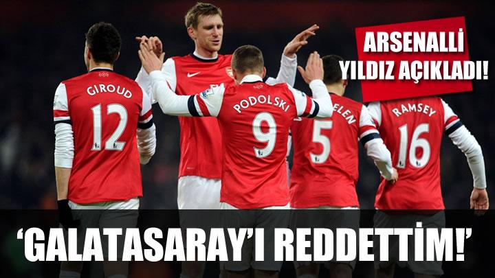 Arsenalli yldz! G.Saray reddettim!