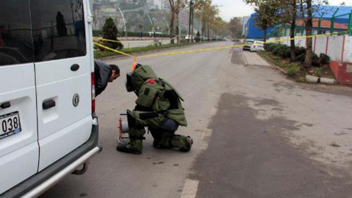 Zonguldak'ta bomba panii