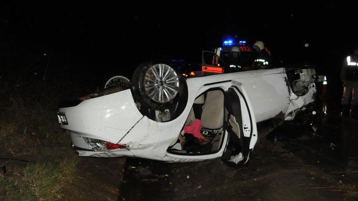 Edirne'de trafik kazas