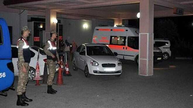Jandarma eri bandan vuruldu