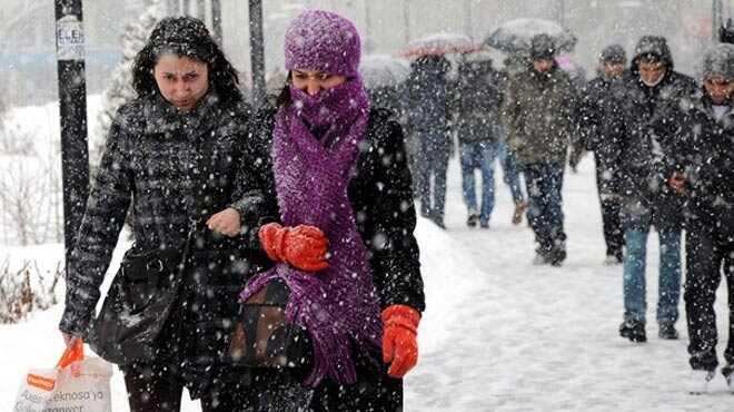 Aralk bana kadar souk ve karl