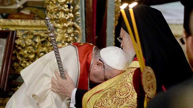 Papa Franciscus, Fener Rum Patrikhanesini ziyaret etti