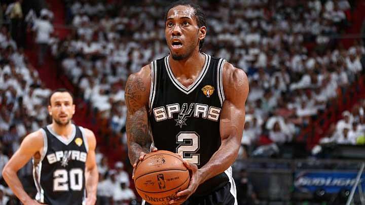 Spurs', Kawhi Leonard srtlad