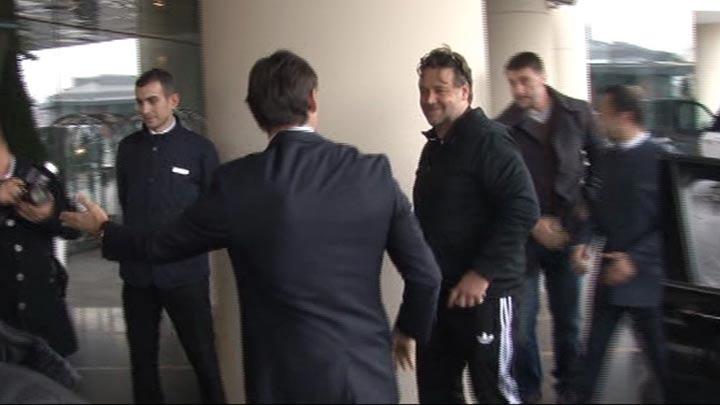 Russell Crowe stanbulda