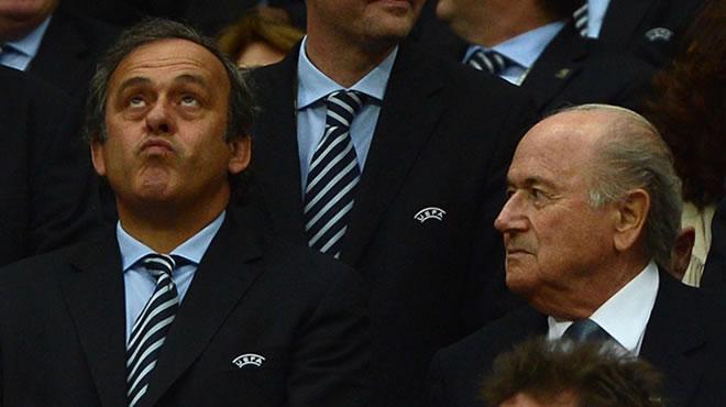 Platini Blatter'i istemiyor!