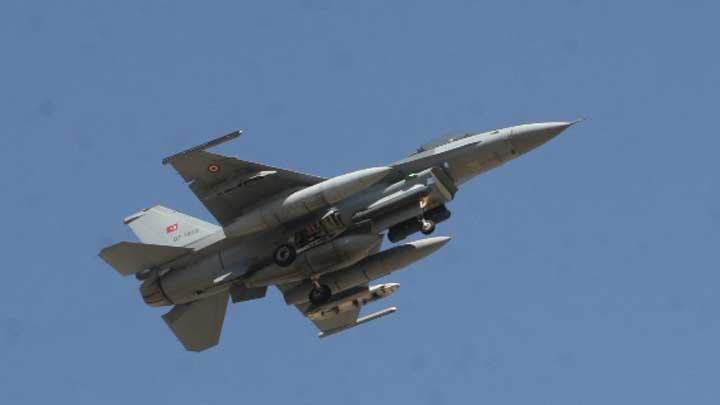 Suriyeden F-16ya taciz