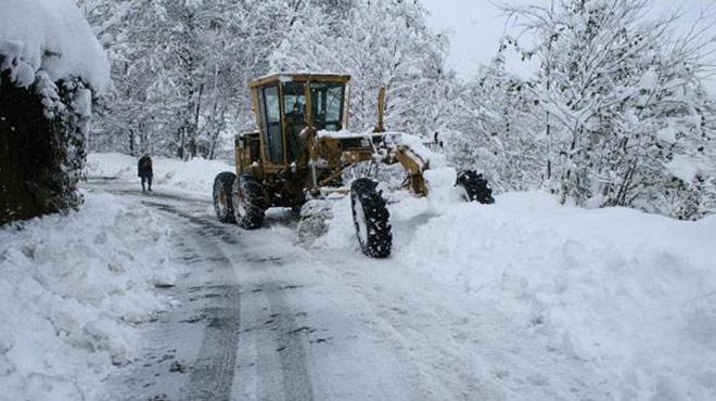 Kastamonu'da 59 ky yolu ulama kapand