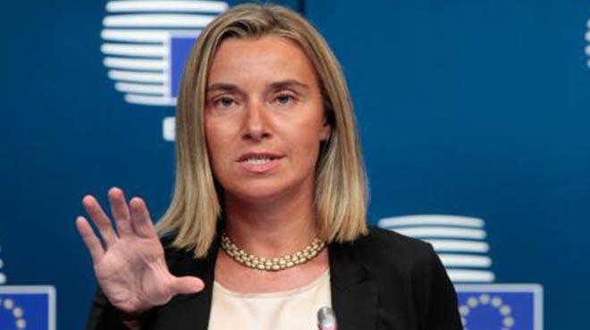 AB D likiler Yksek Temsilcisi Mogherini'nin Irak ziyareti