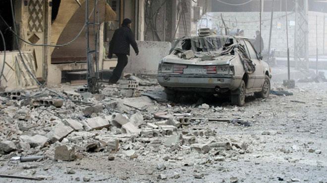 Suriye ordusu, cuma namaz vakti cami bombalad