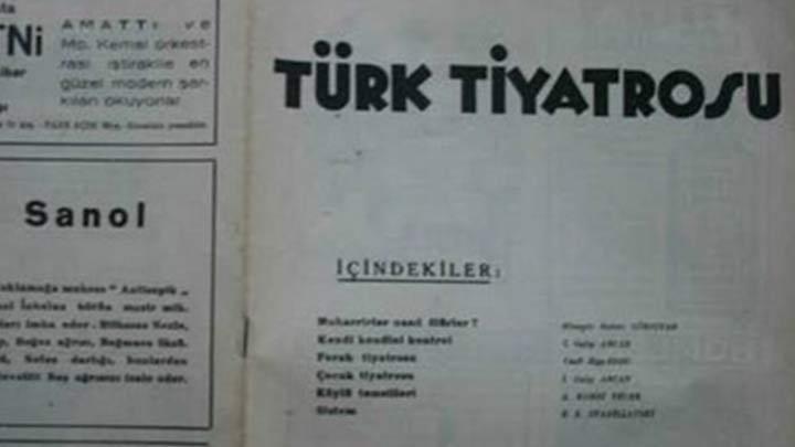 83 yllk tiyatro dergisi online eriime ald