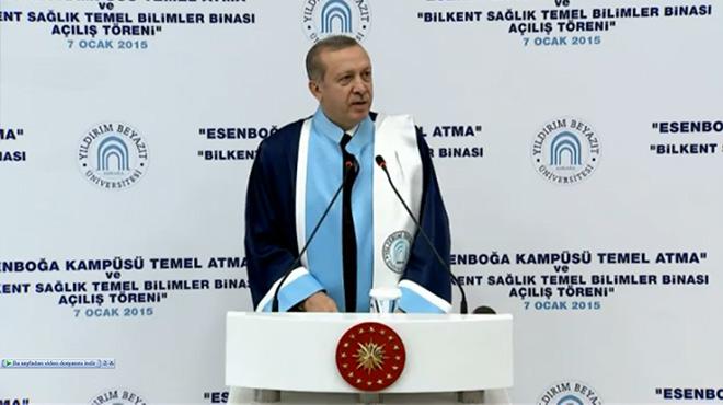 Erdoandan saldryla ilgili ilk aklama