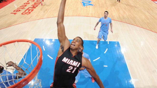 Heat Whiteside'le kazand