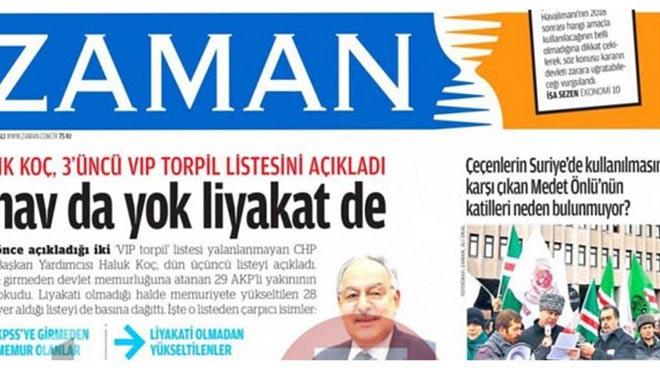 Zaman Gazetesi'nin Medet nl haberi yalan kt