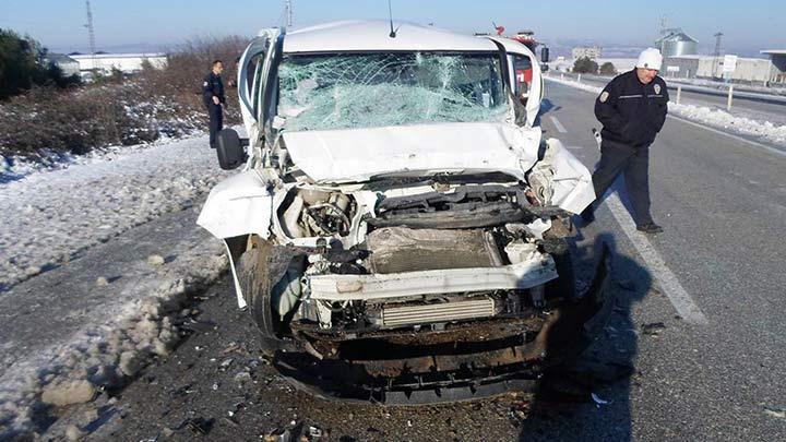 Torununu grmek iin geldi canndan oldu