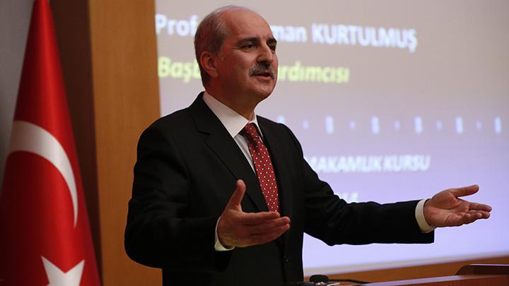 Kurtulmu'tan Netanyahu'ya tepki