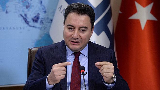 Ali Babacan mjdeyi verdi