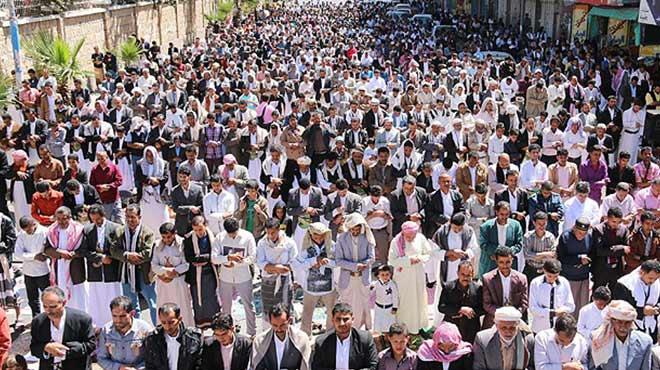 Yemen'de Husi kart gsteriler sryor