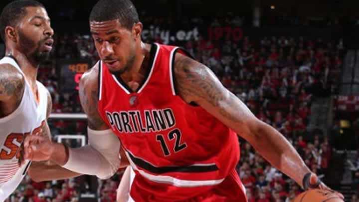 Aldridge Blazers tarihine geti!