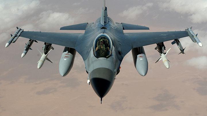 Suriye ua snra yaklat, F-16'lar blgeye ynlendirildi