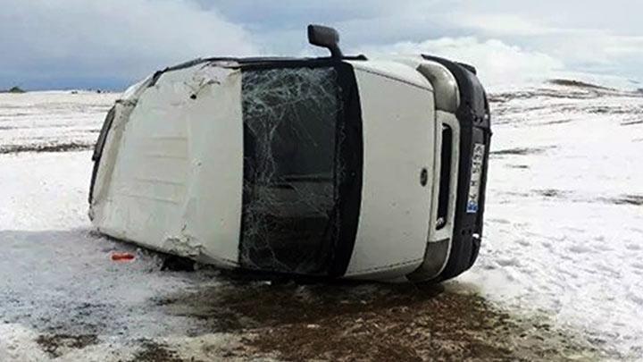 Patnosta trafik kazas: 10 yaral