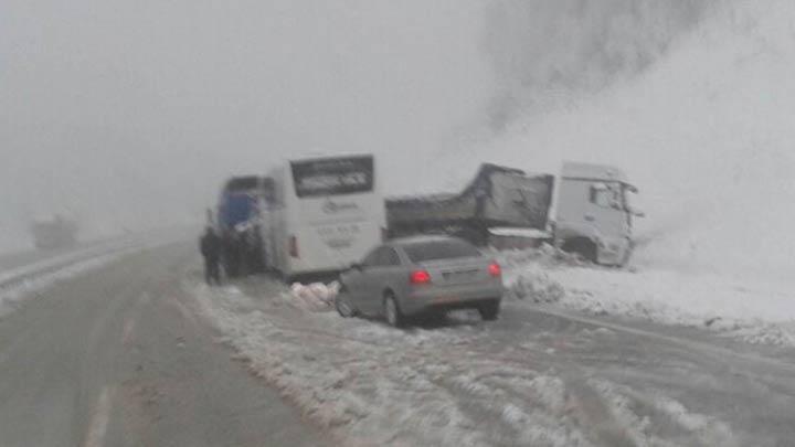 Samsun'da feci kaza: 20 yaral