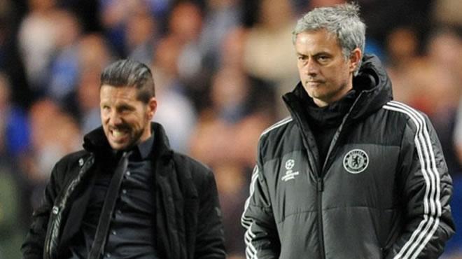 Simeone ve Mourinho o Beiktal'y izledi!