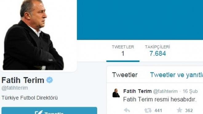 Fatih Terim twitter hesab at!