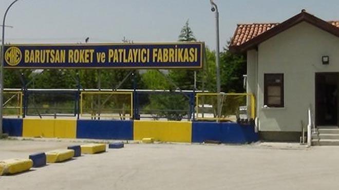 MKE Elmada Barutsan Fabrikas'nda patlama