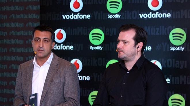 Vodafone ve Spotify'dan yln mzik olay
