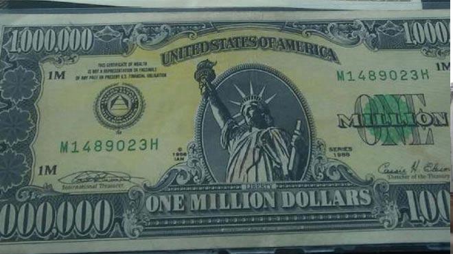 1 milyon dolarlk banknotla yakaland