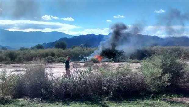 Arjantinde Fransz Survivor yarmaclarn tayan helikopter kaza yapt