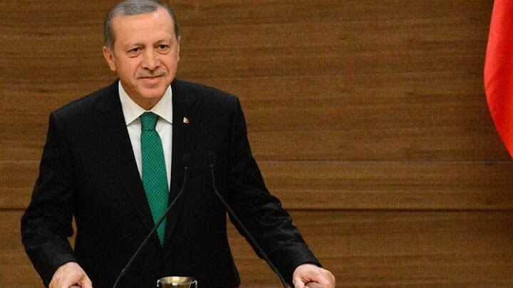 Cumhurbakan Erdoan o videoyu izletti, salon ayakta alklad