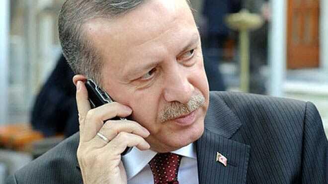 Erdoan'dan taziye telefonu!