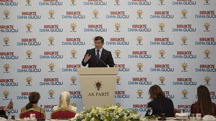 Davutolu: kna odalarn kuranlar bugn Meclis dnda